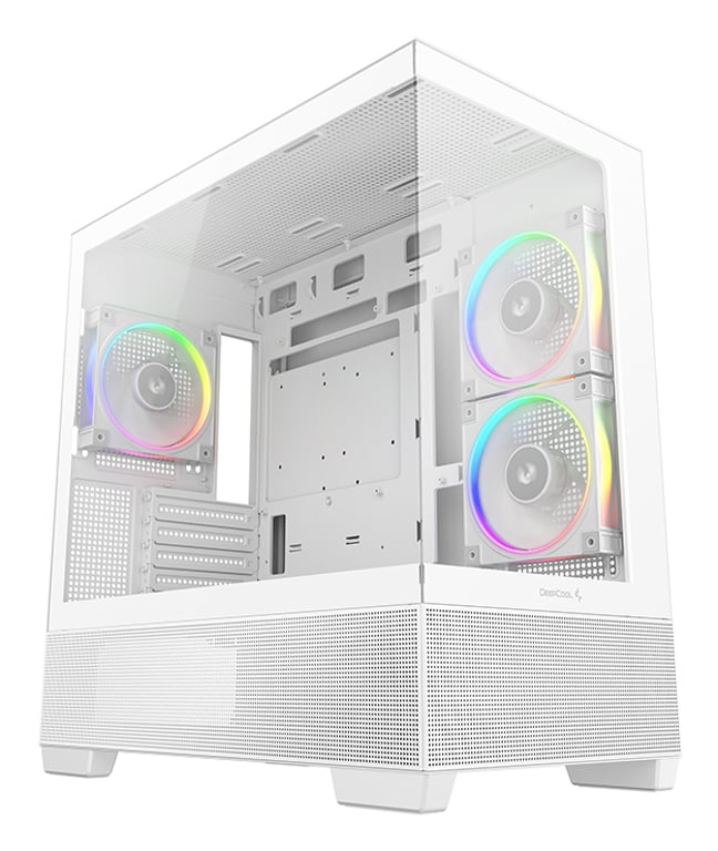 DeepCool CG380 3F WH Midi Tower Biały