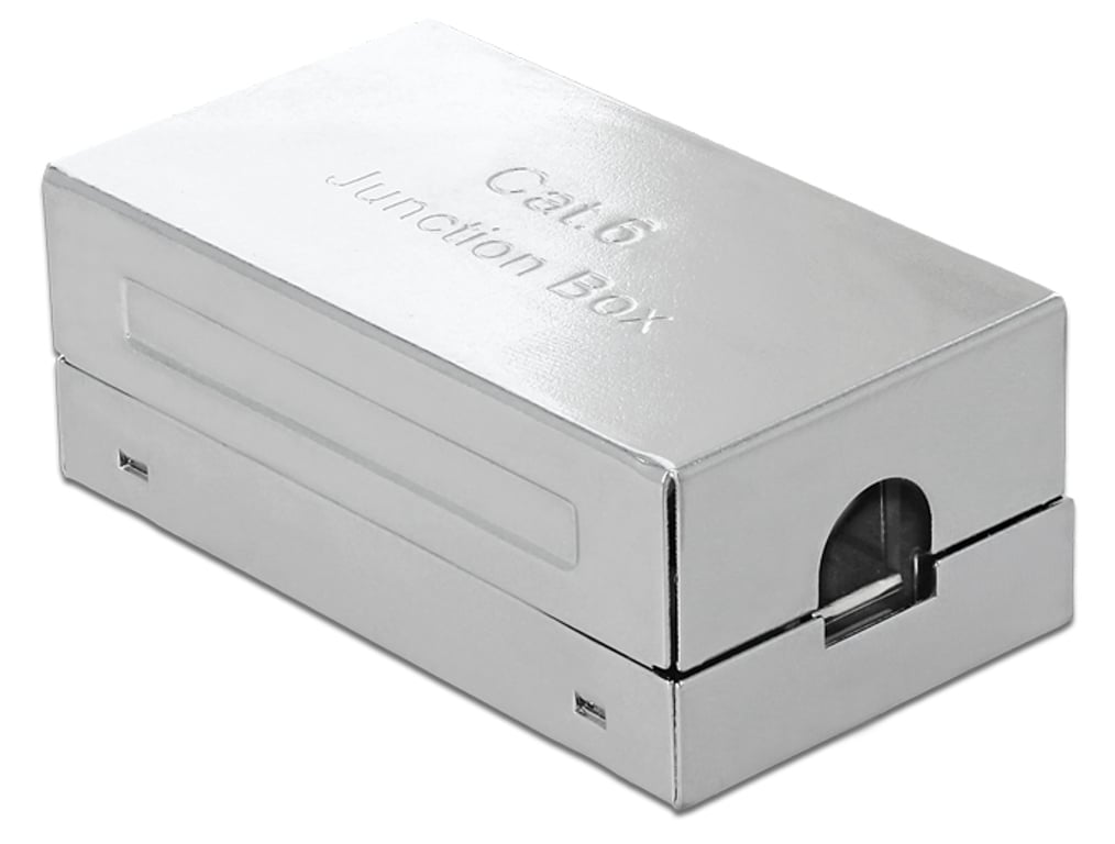 DeLOCK 86419 skrzynka przyłączeniowa sieci Cat6 Metaliczny
