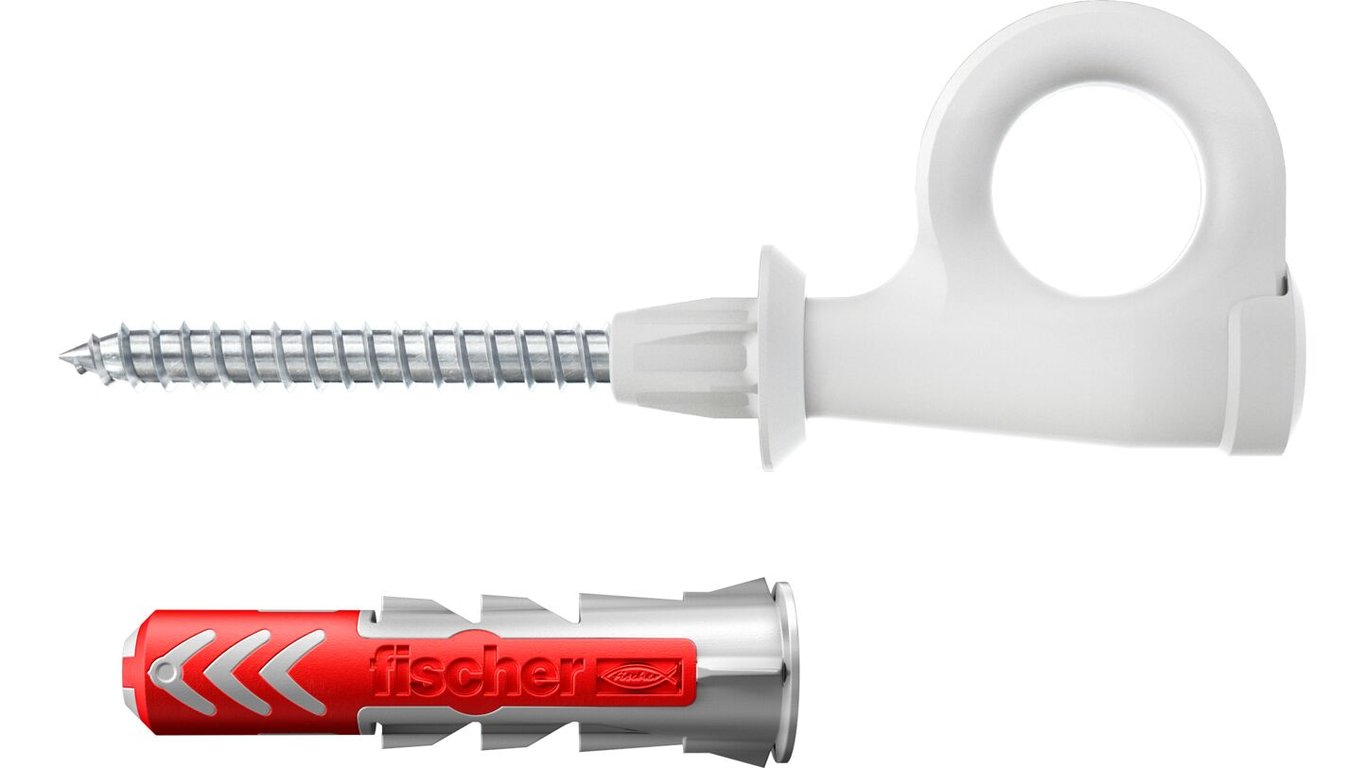 Fischer 564173 kotwa śrubowa/kołek rozporowy 25 szt. Zestaw haków i kołków rozporowych