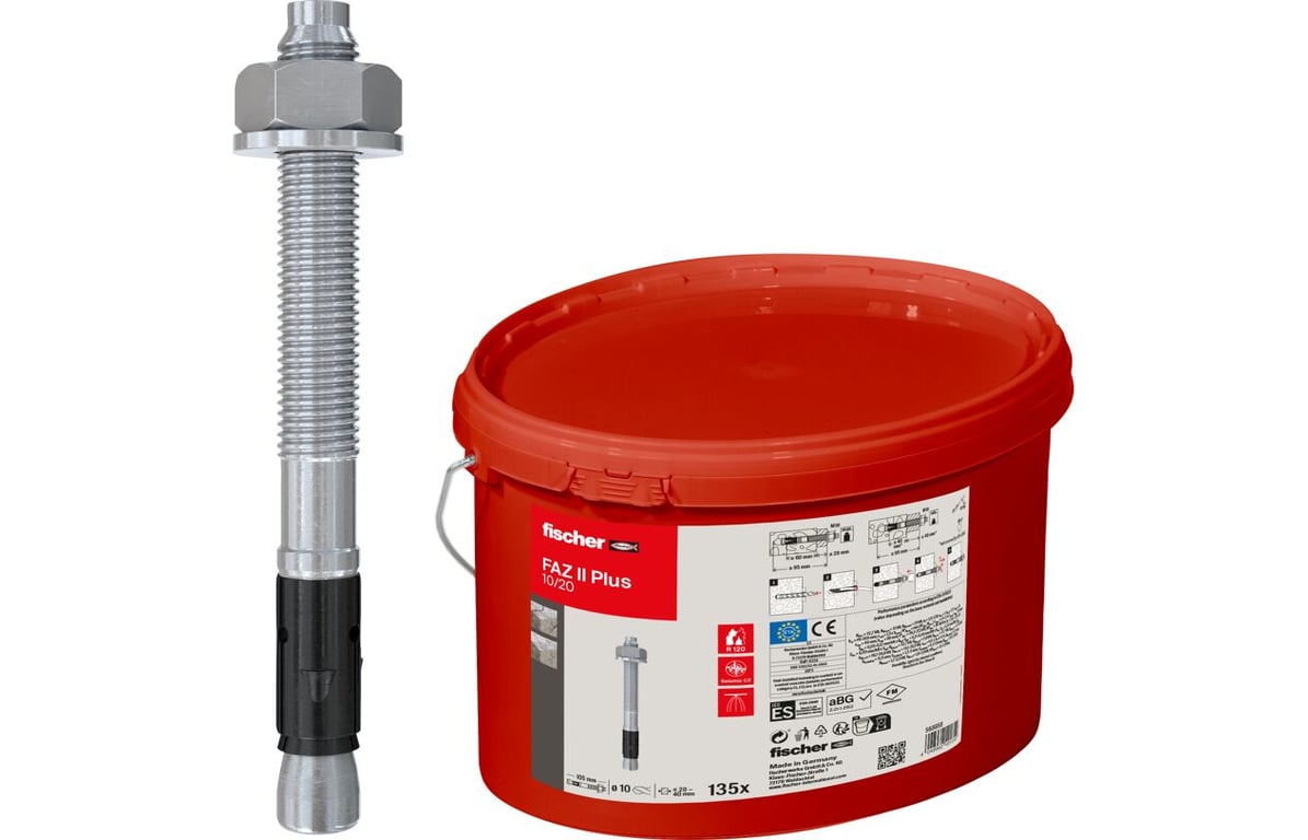 Fischer 568858 kotwa śrubowa/kołek rozporowy 135 szt. 105 mm