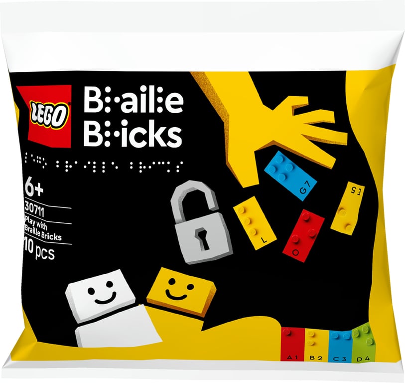 LEGO 30711 Klocki Zabawa z alfabetem Braille’a