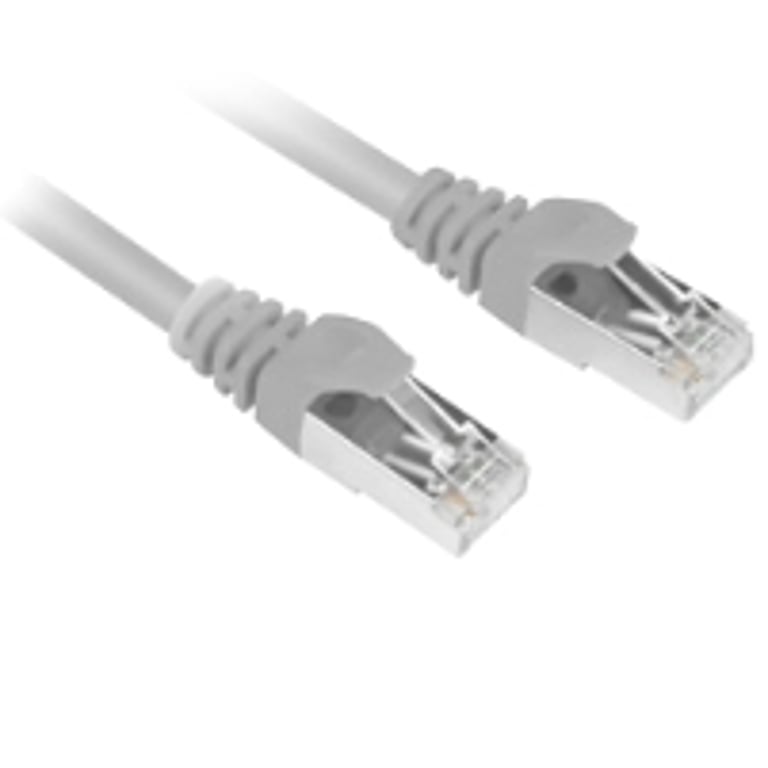 Sharkoon Cat6 SFTP 1m kabel sieciowy Szary S/FTP (S-STP)