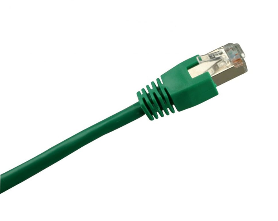 Sharkoon 4044951014392 kabel sieciowy Zielony 10 m Cat5e SF/UTP (S-FTP)
