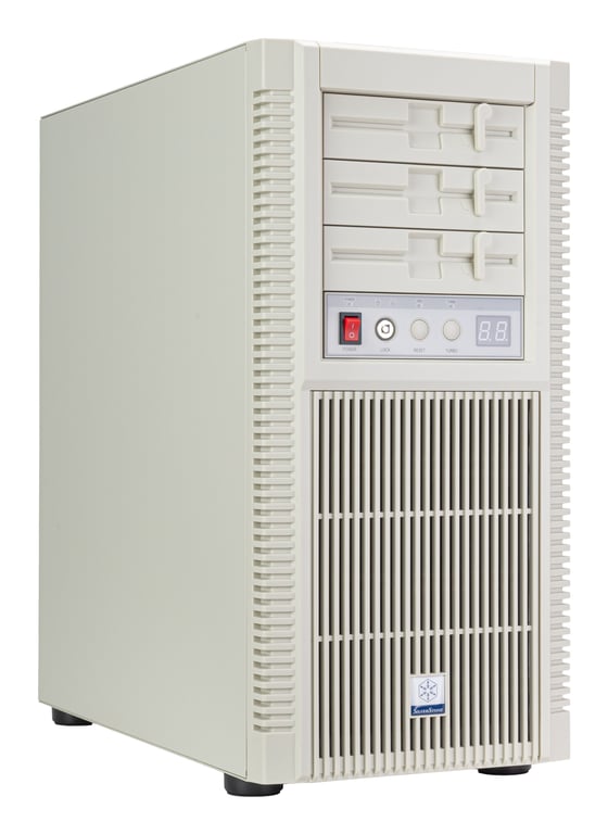 Silverstone FLP02 Full Tower Biały