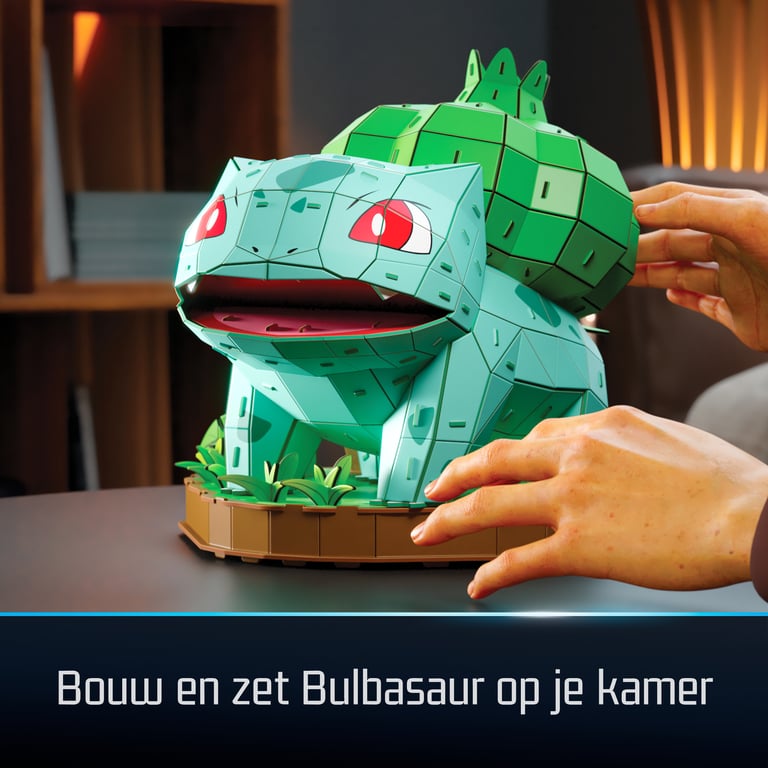 4D Build FDP FAP Pokemon Bulbasaur GML Puzzle 3D 195 szt. Kreskówki