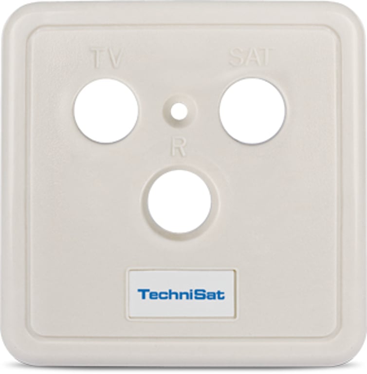 TechniSat 0000/3276 nakładka na gniazdko elektryczne Biały