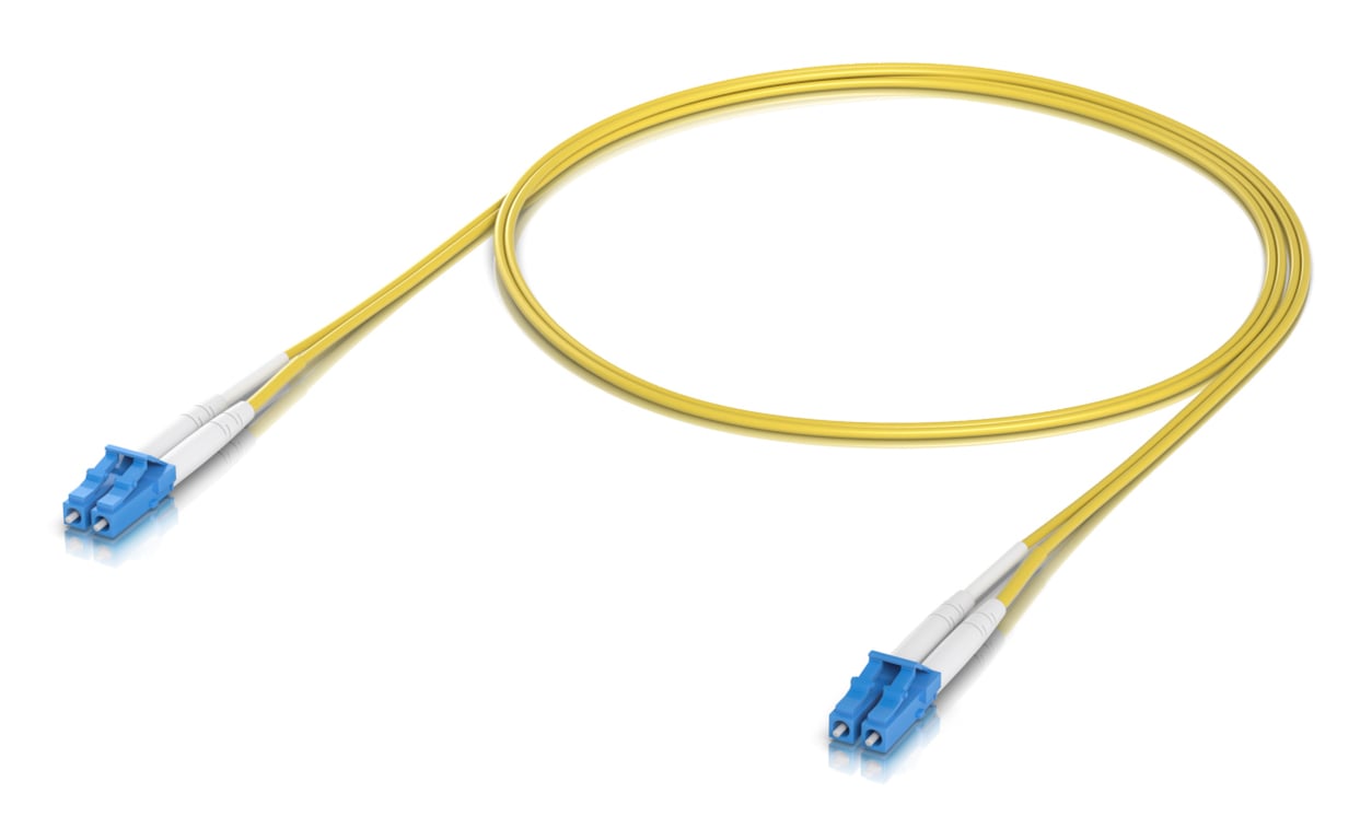 Ubiquiti UACC-OFC-S2-LULU-1M kabel InfiniBand / światłowodowy LC LC/LC Żółty