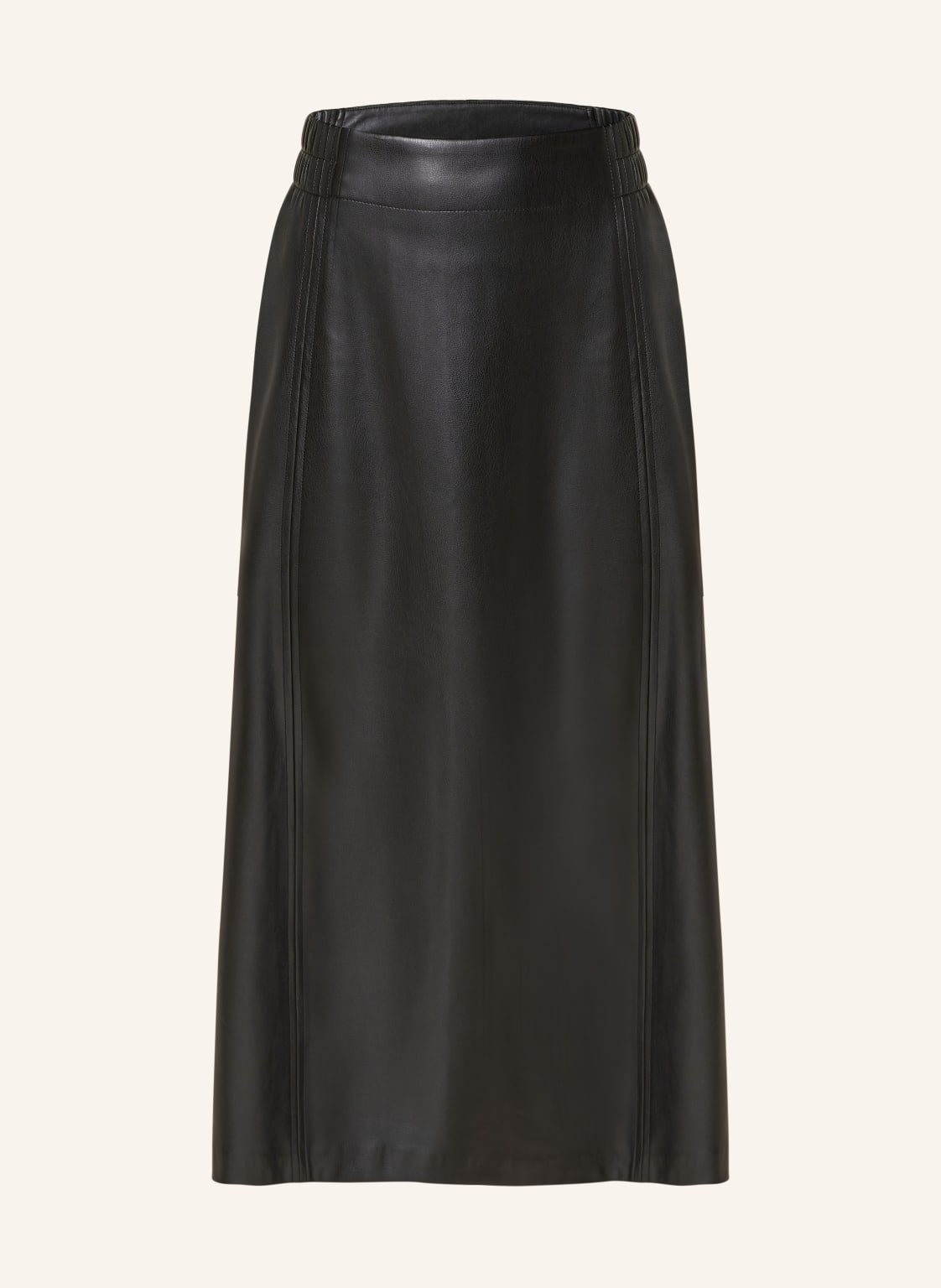 Opus Spódnica Roga W Stylu Skórzanym schwarz