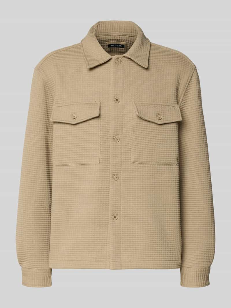 Kurtka koszulowa z listwą guzikową