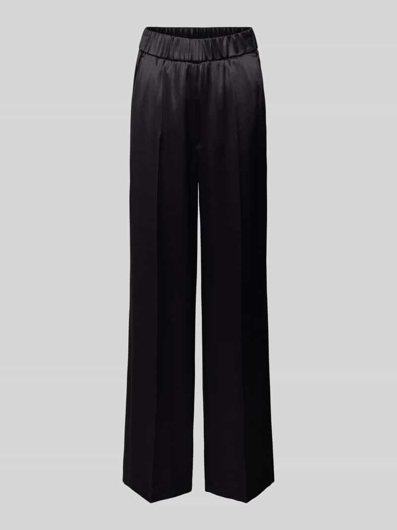 Spodnie materiałowe z elastycznym pasem model ‘Mucia’