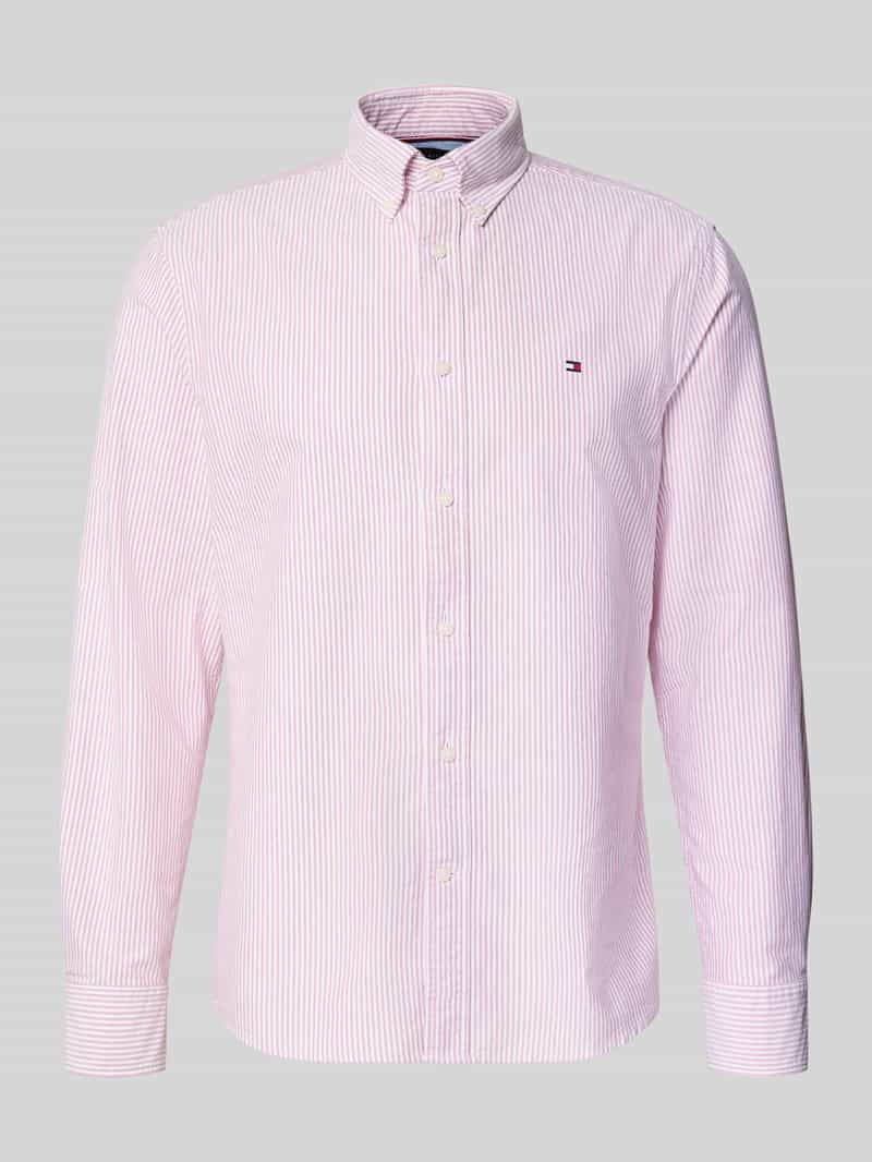 Koszula biznesowa o kroju regular fit z czystej bawełny