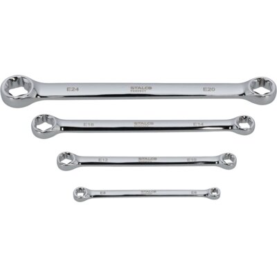 Zestaw kluczy oczkowych STALCO PERFECT S-76898 (4 elementy)
