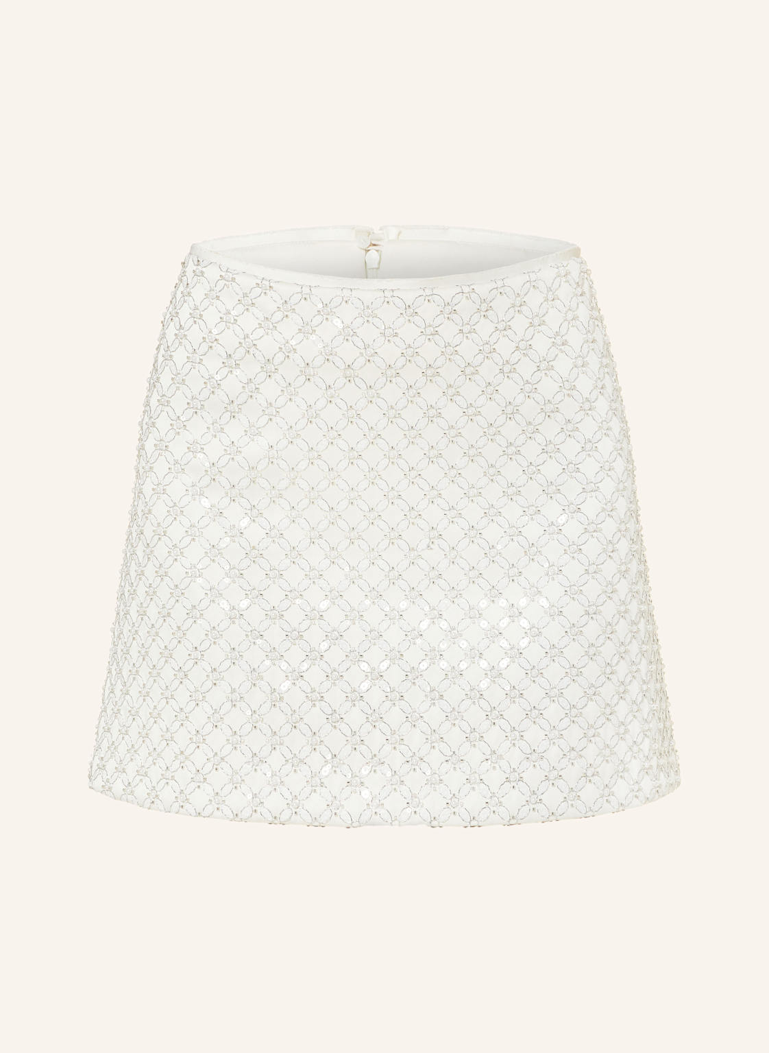 Dorothee Schumacher Spódnica Sparkling Statement Z Cekinami I Ozdobnymi Kamykami weiss