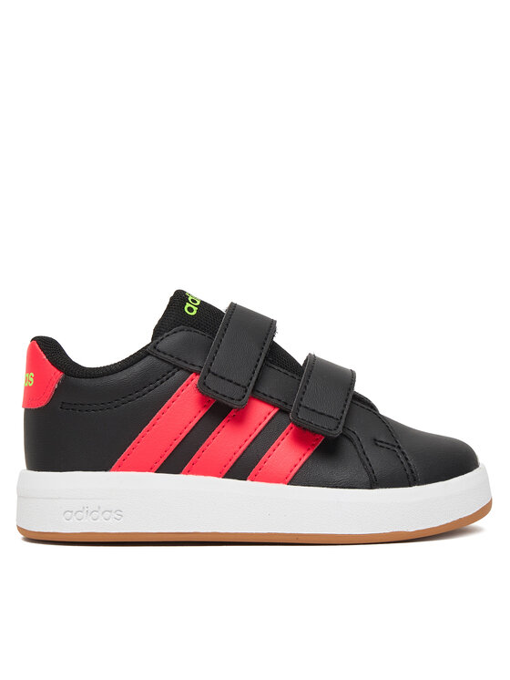 adidas Sneakersy Grand Court 3.0 Infants JP9375 Czarny