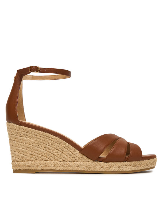 LAUREN RALPH LAUREN Espadryle Nellie 802P04433002 Brązowy
