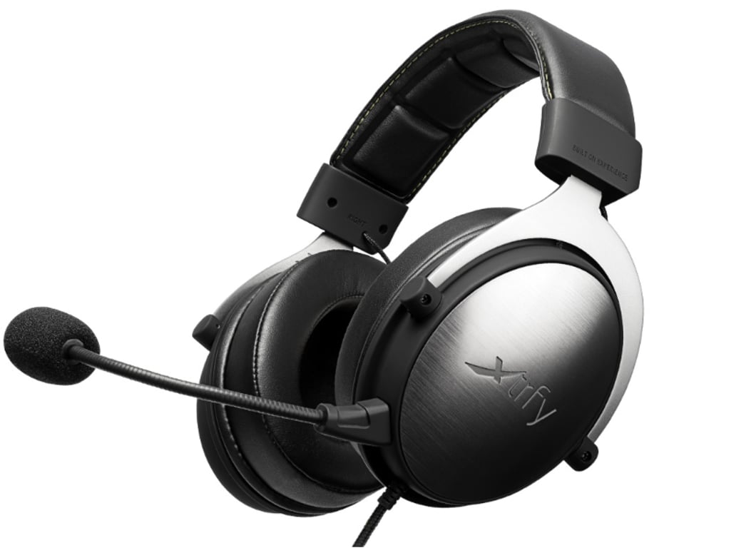 CHERRY XTRFY XG-H1 słuchawki przewodowe Gaming Czarny, Srebrny