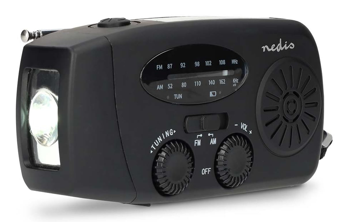 Nedis RDFMCR2000BK radio Przenośny Analogowy Czarny
