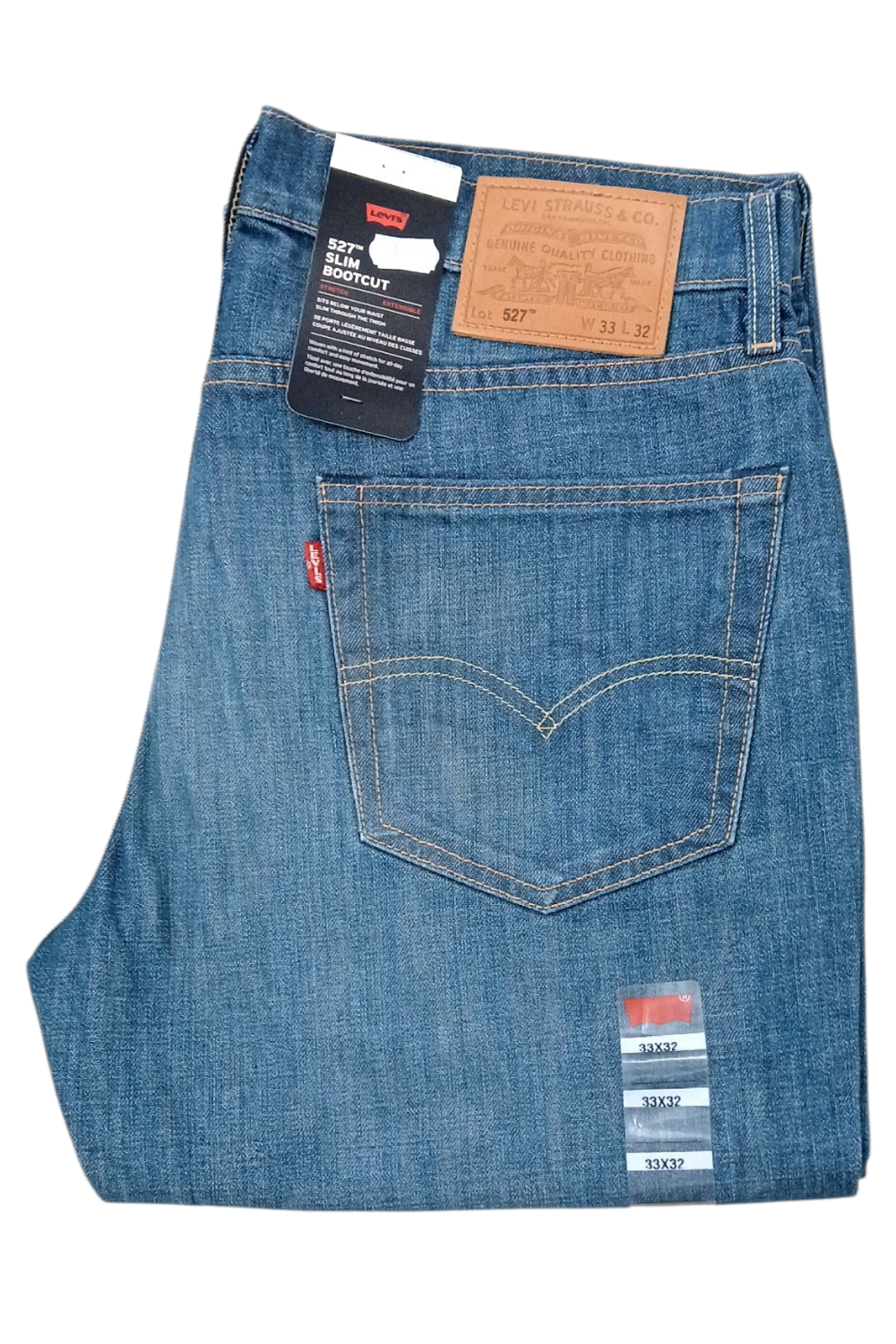LEVI'S 527 SLIM BOOTCUT EXPLORER JEANSY MĘSKIE