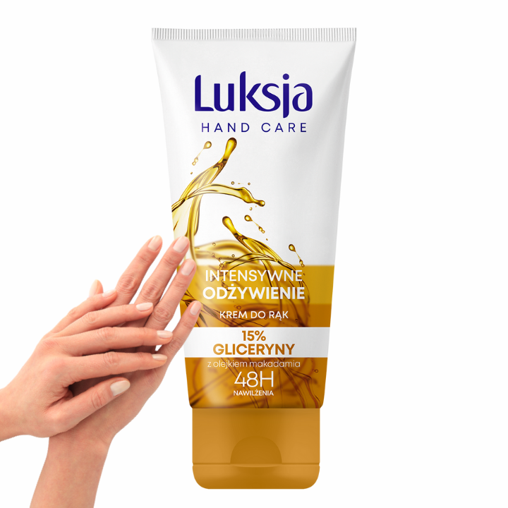 Odżywiający krem do rąk Luksja Hand Care 50 ml