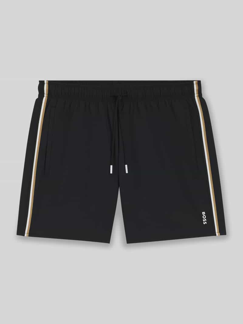 Spodenki kąpielowe z tunelem model ‘ICONIC’