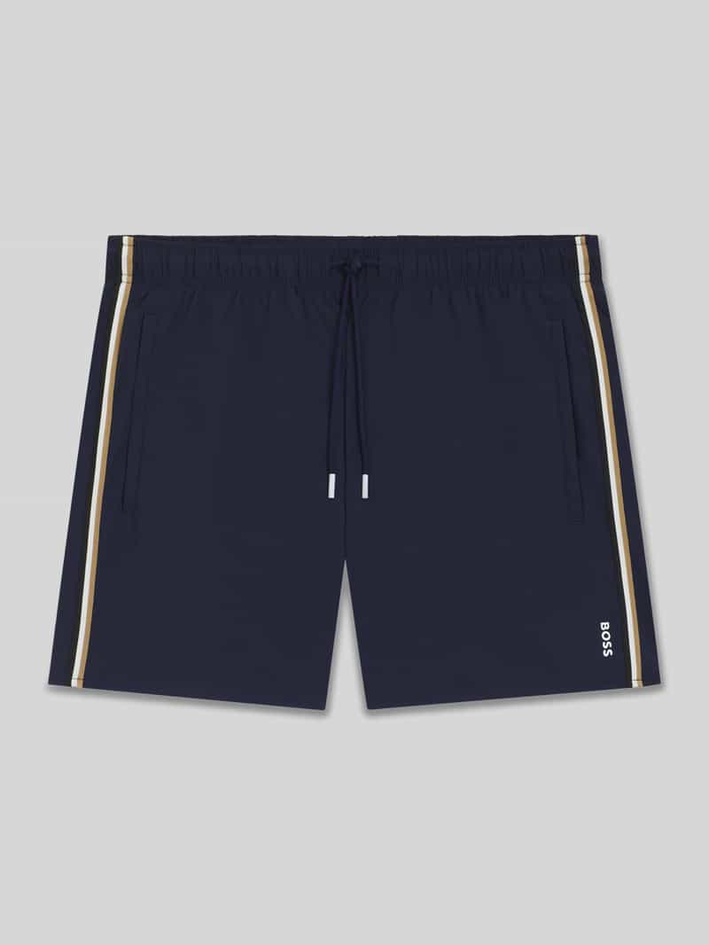 Spodenki kąpielowe z tunelem model ‘ICONIC’