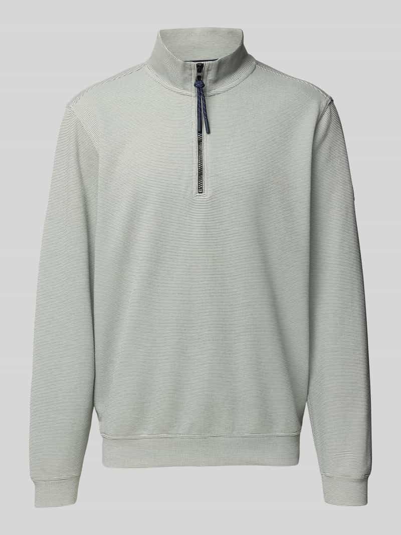 Bluza ze stójką i zamkiem błyskawicznym