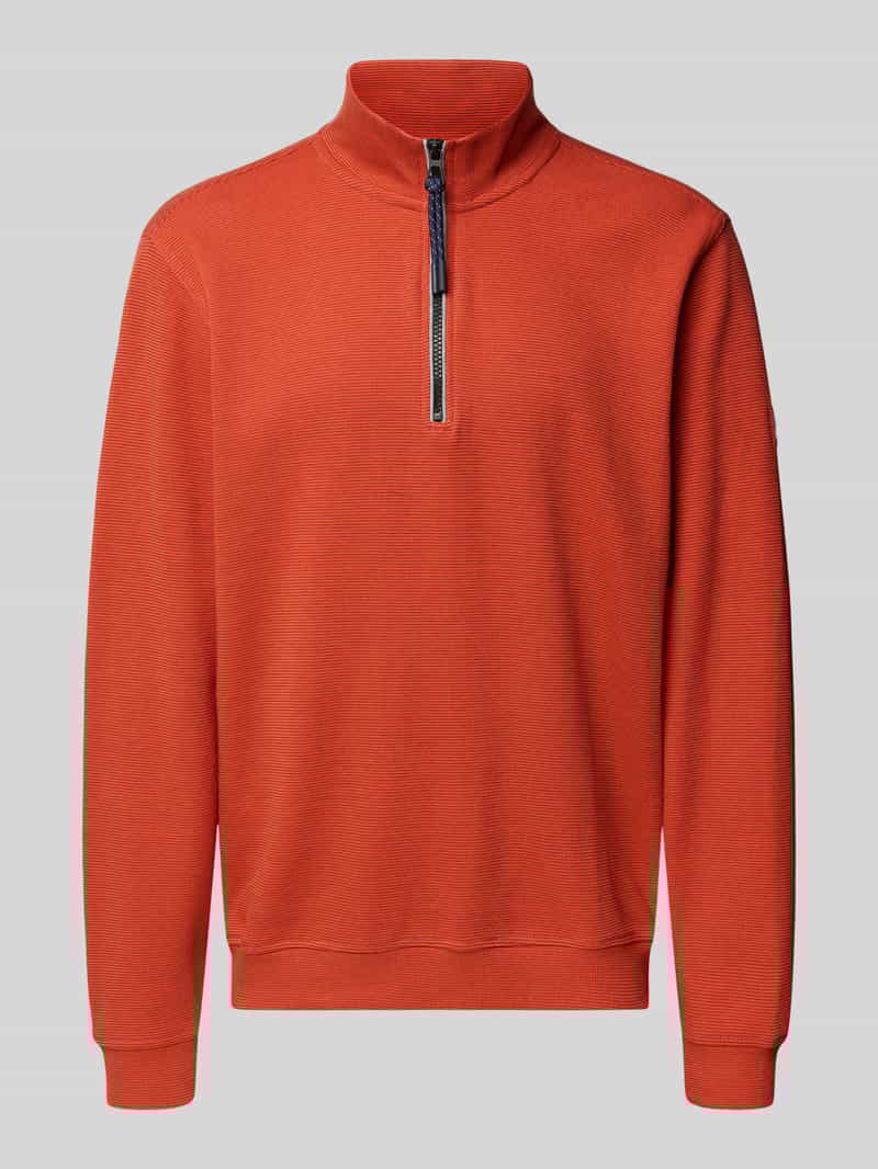 Bluza ze stójką i zamkiem błyskawicznym