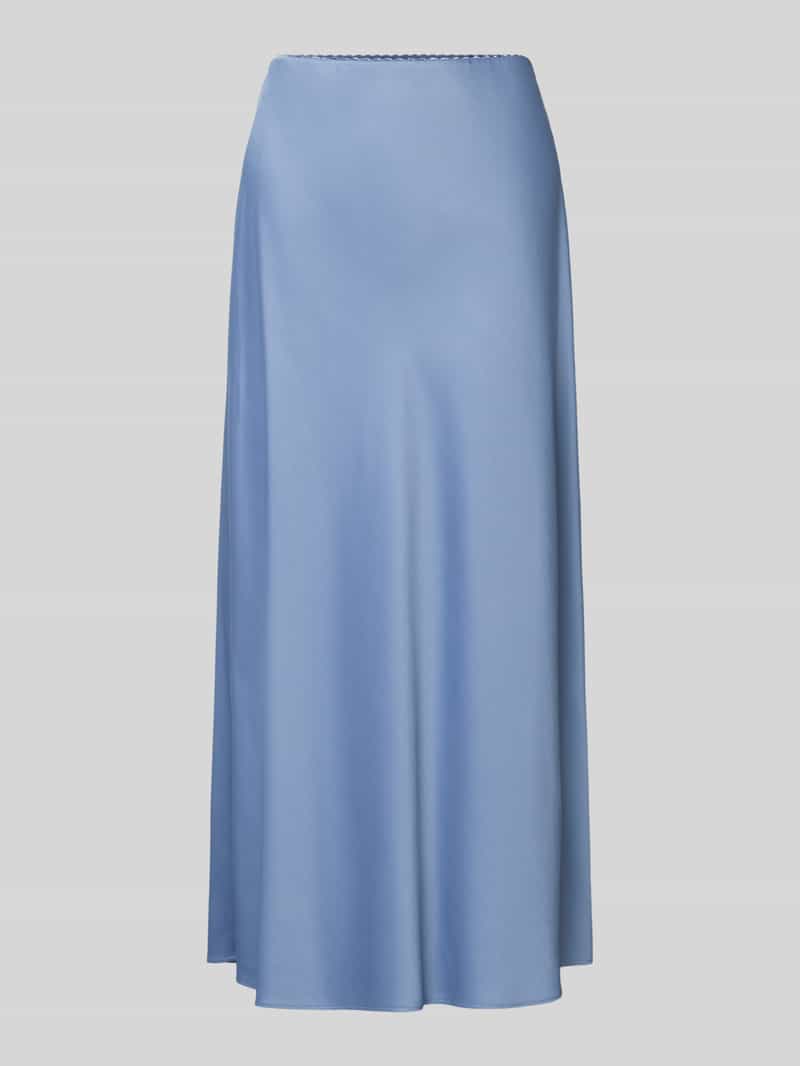 Spódnica midi rozkloszowana z mieszanki wiskozy