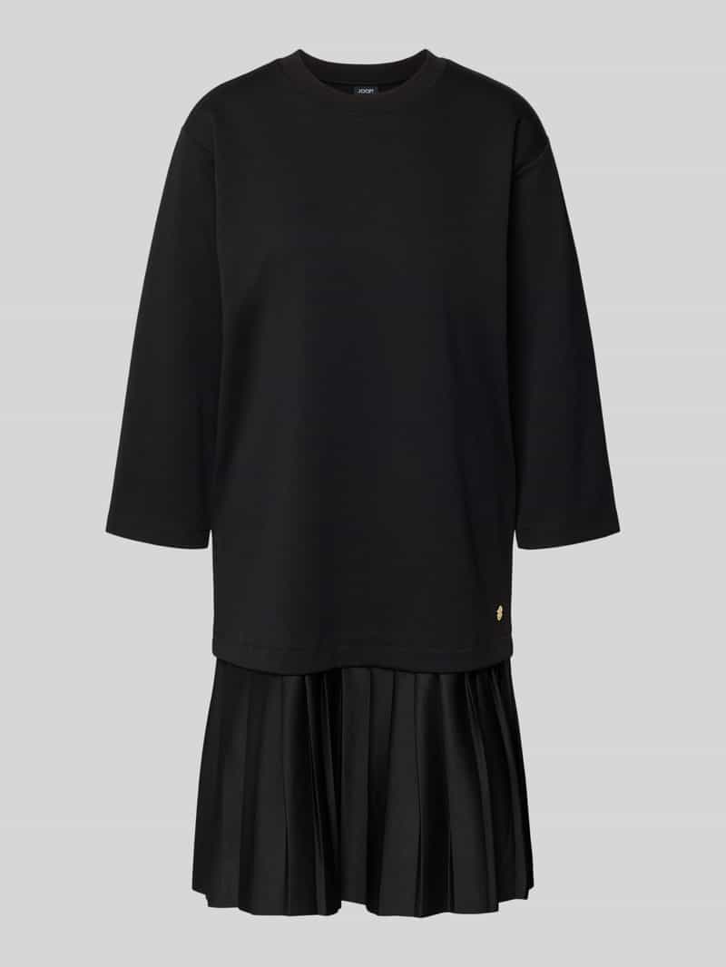 Sukienka o długości do kolan z efektem 2 w 1 model ‘Tarika’