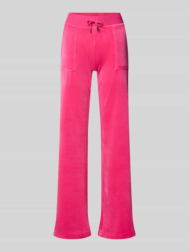 Spodnie dresowe z niskim stanem z elastycznym pasem model ‘LAYLA’