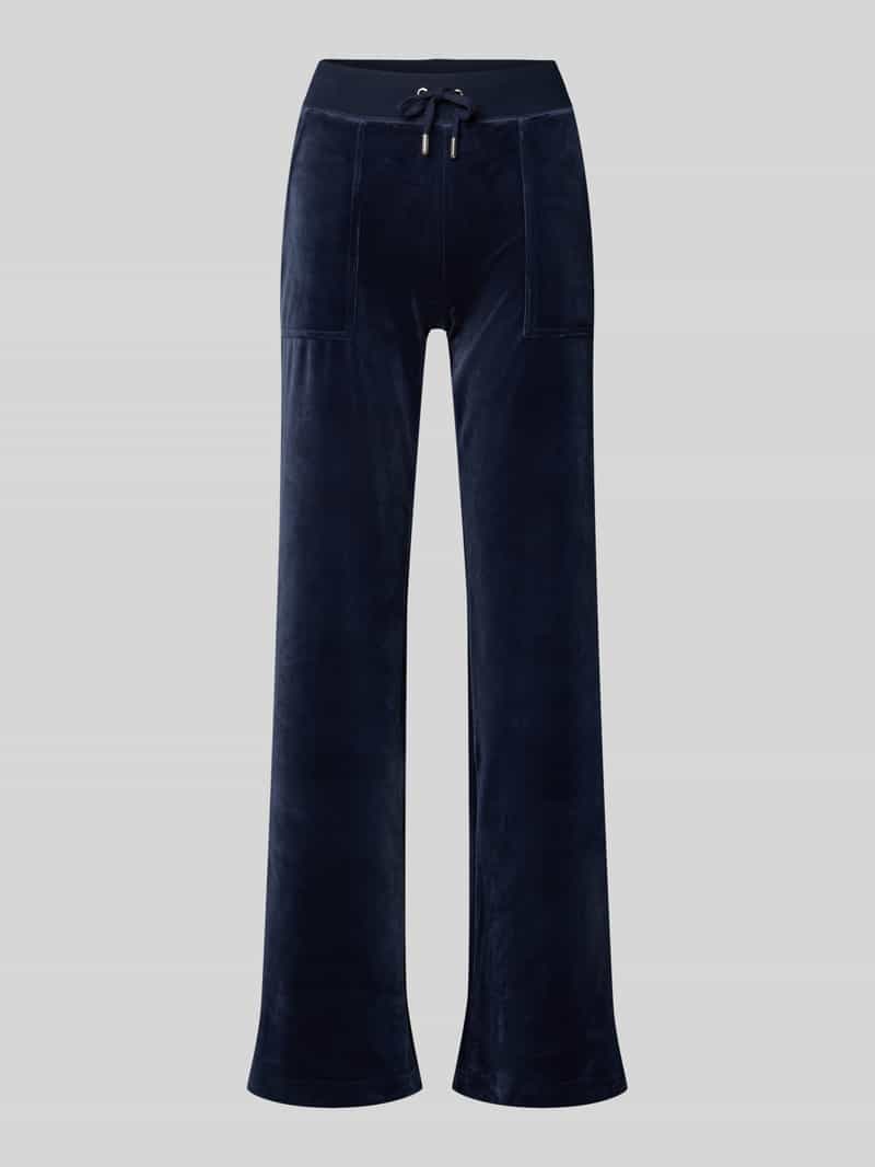 Spodnie dresowe z niskim stanem z elastycznym pasem model ‘LAYLA’