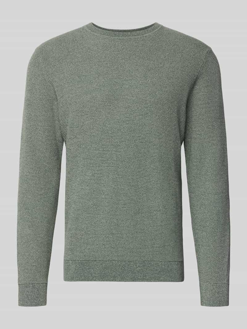 Sweter o kroju regular fit z czystej bawełny ekologicznej model ‘ROSS’