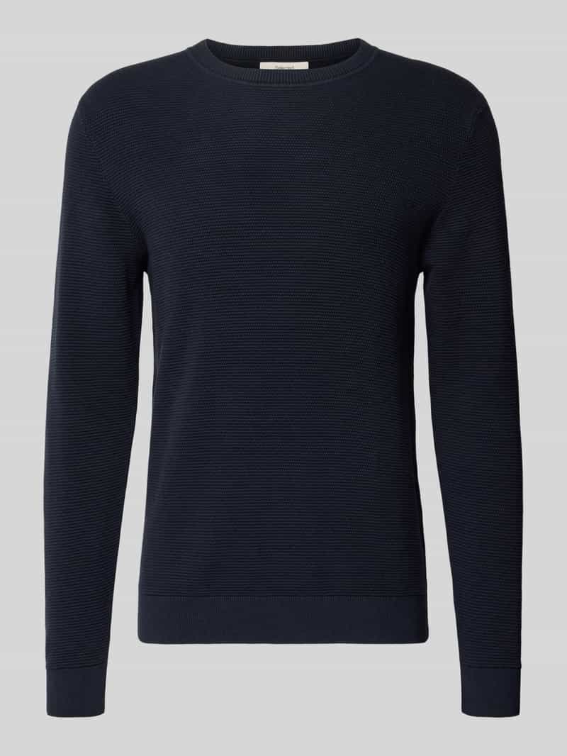 Sweter o kroju regular fit z czystej bawełny ekologicznej model ‘ROSS’