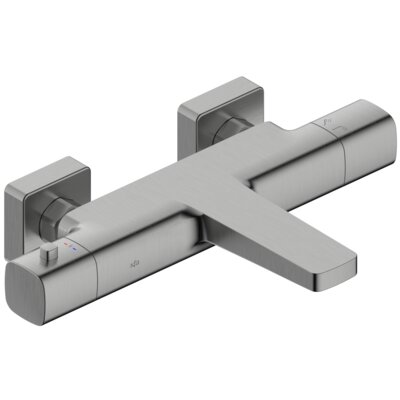 KFA Bateria wannowa natynkowa ARMATURA Malaga 5754-010-61 Szary metaliczny