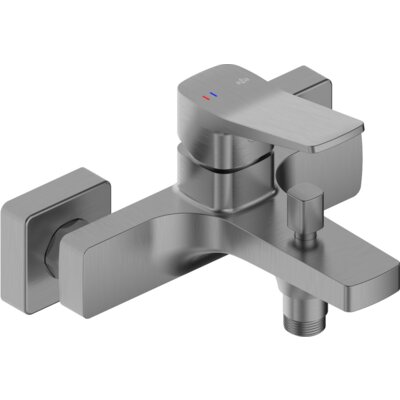 KFA Bateria wannowa natynkowa ARMATURA Malaga 4524-010-61 Szary metaliczny