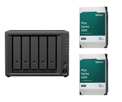 Synology DS1525+ 2x 12TB HDD HAT3310-12T DS1525+_2x12TB (1349230+2*1208467)