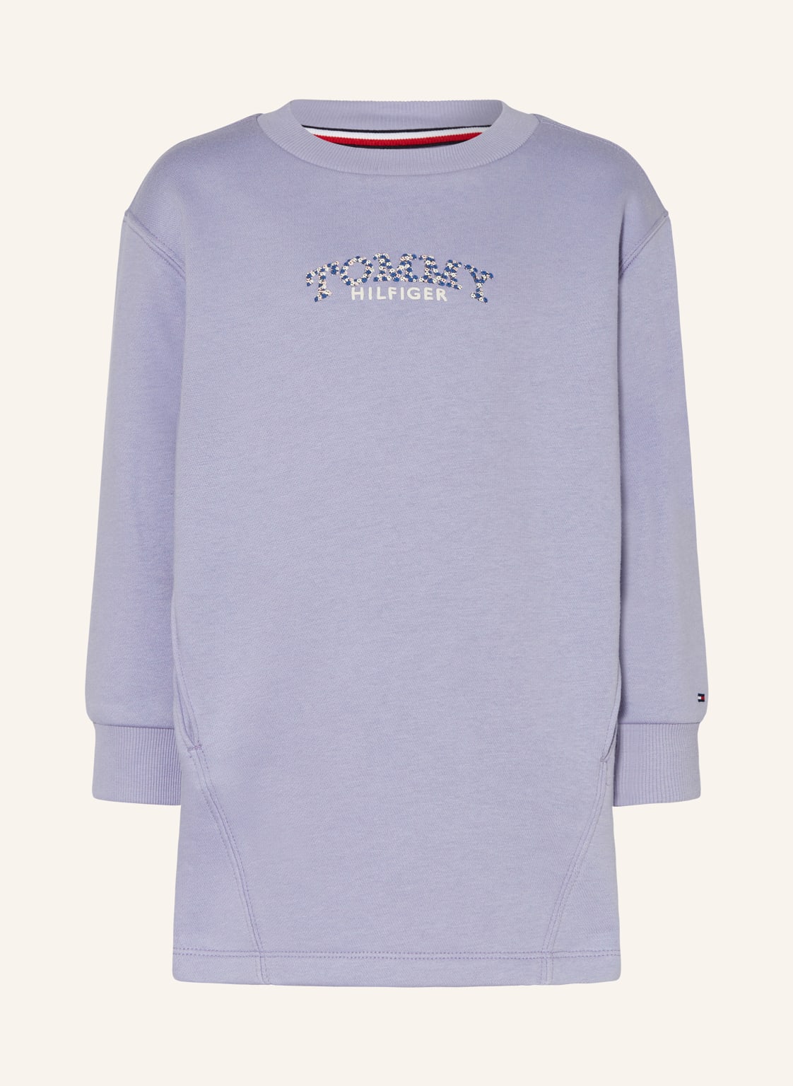 Tommy Hilfiger Sukienka Dresowa lila