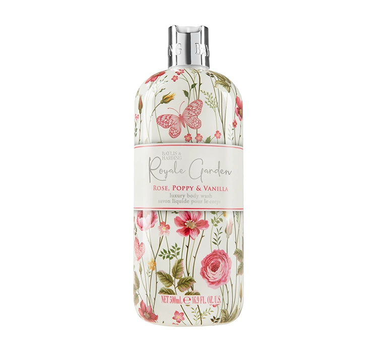 Baylis & Harding Royale Garden Rose Poppy & Vanilla żel pod prysznic 500 ml