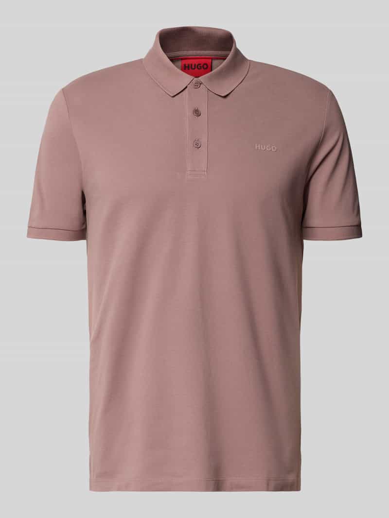 Koszulka polo o kroju regular fit z czystej bawełny model ‘DONOS222’