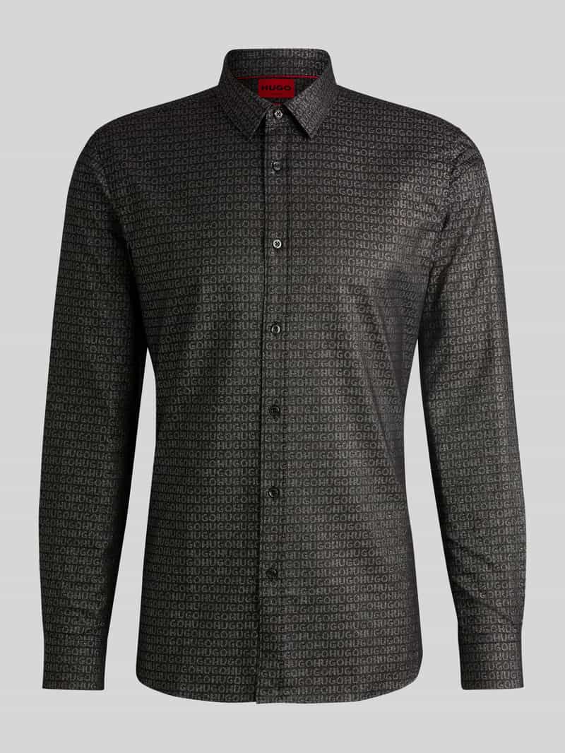 Koszula biznesowa o kroju super slim fit z mieszanki bawełny model ‘ELISHA02’