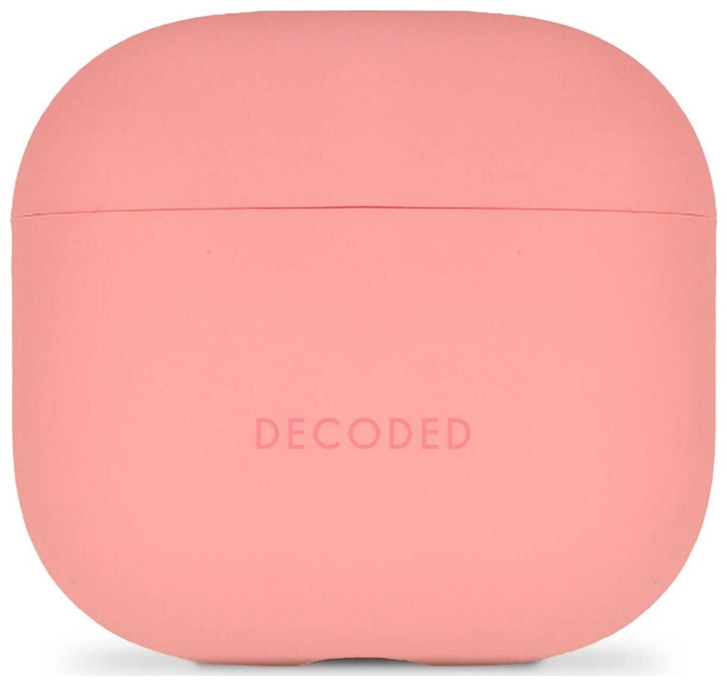 Decoded Silicone Aircase - silikonowa obudowa ochronna do AirPods 4 gen. pink