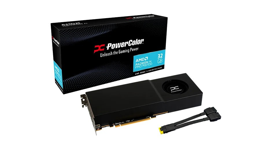 PowerColor AI PRO R9700 32G-B