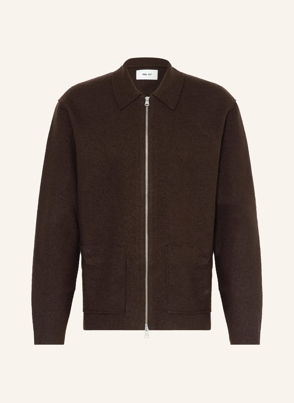 Nn.07 Kardigan Jonas braun