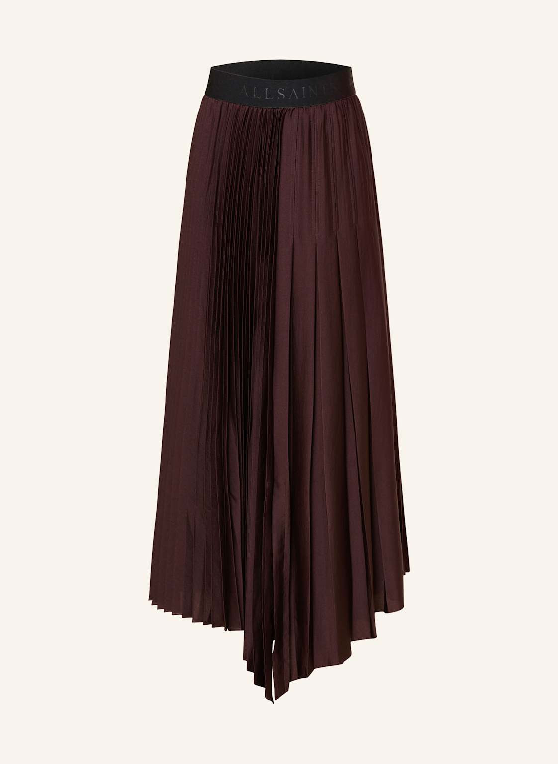 Allsaints Spódnica Plisowana Jax rot