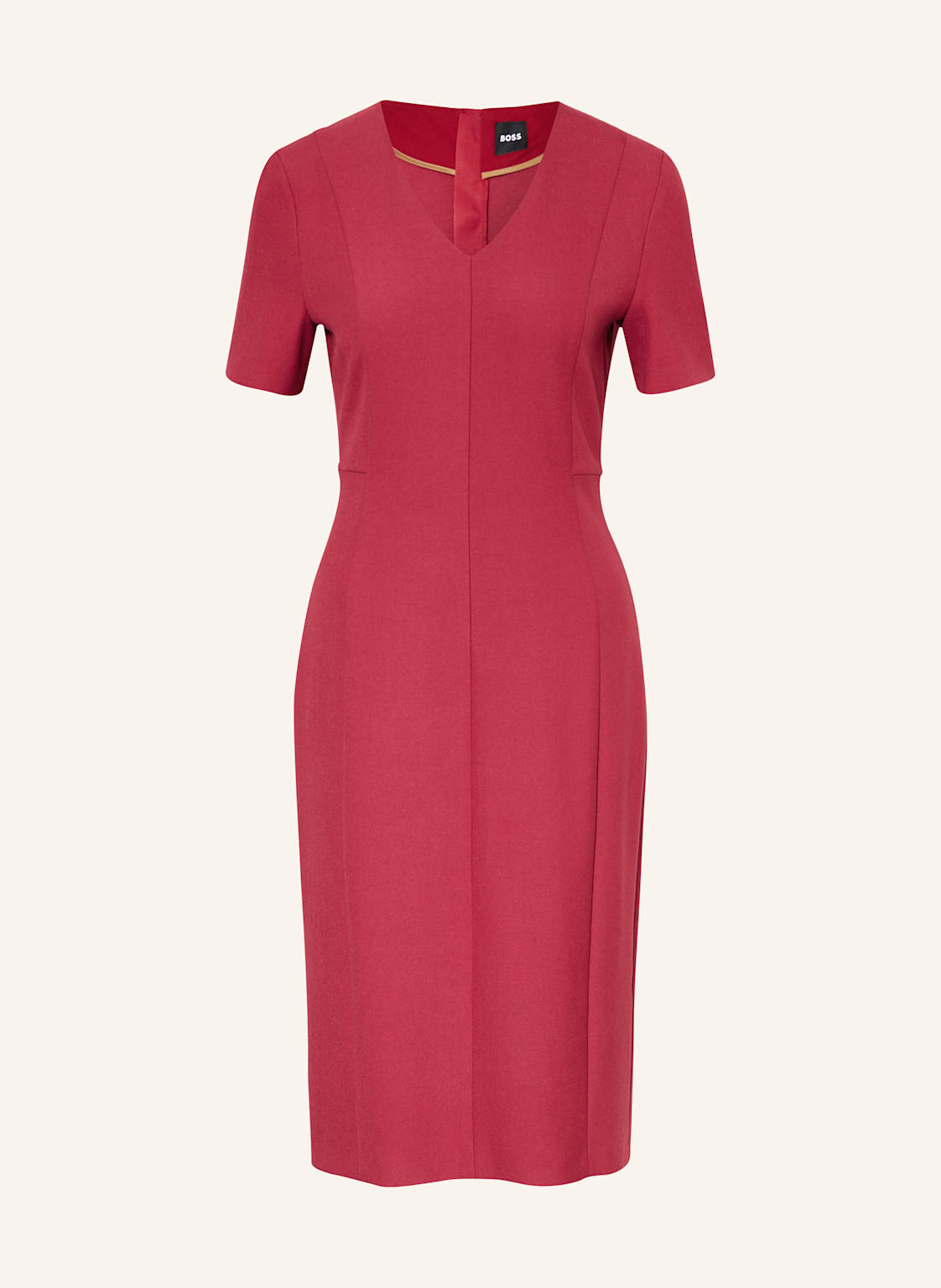 Boss Sukienka Etui Damaisa rot
