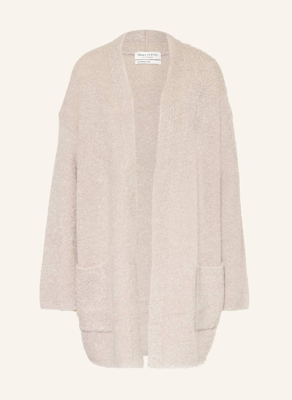 Marc O'polo Dzianinowe Wdzianko beige