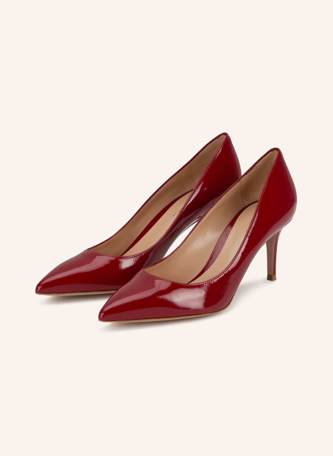 Gianvito Rossi Lakierowane Czółenka Gianvito 70 rot