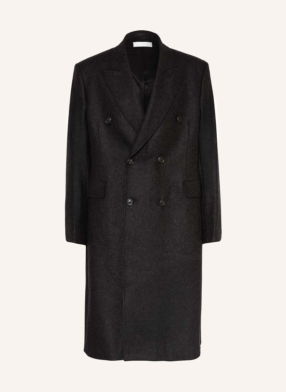 Our Legacy Płaszcz Wełniany schwarz