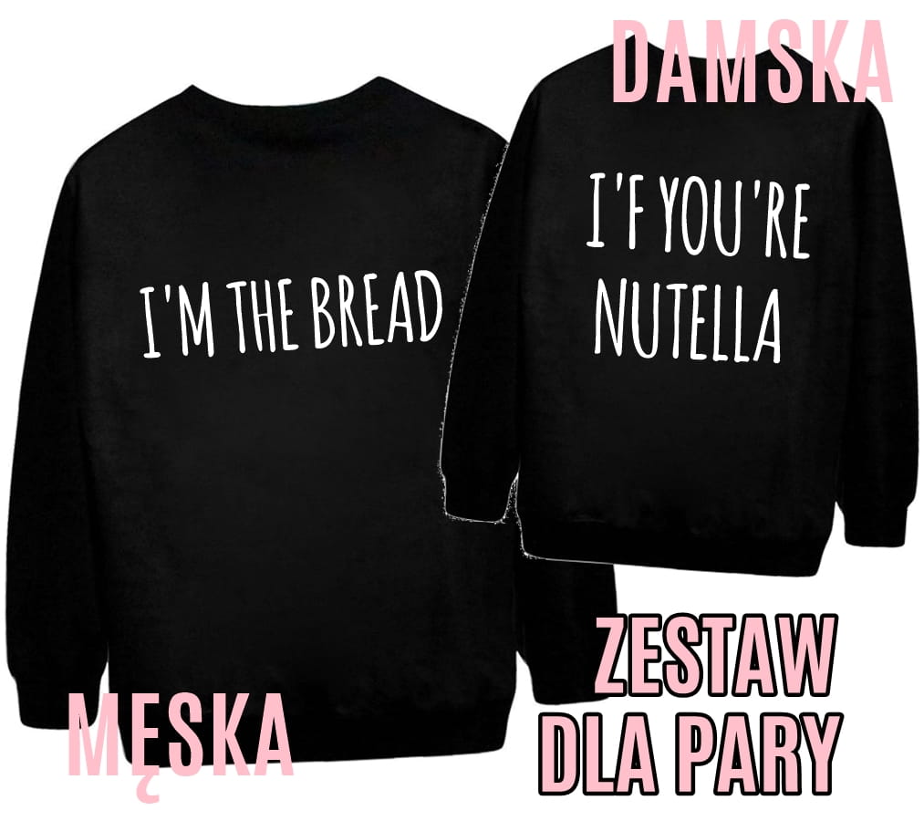 Zestaw dla pary 2 bluzy