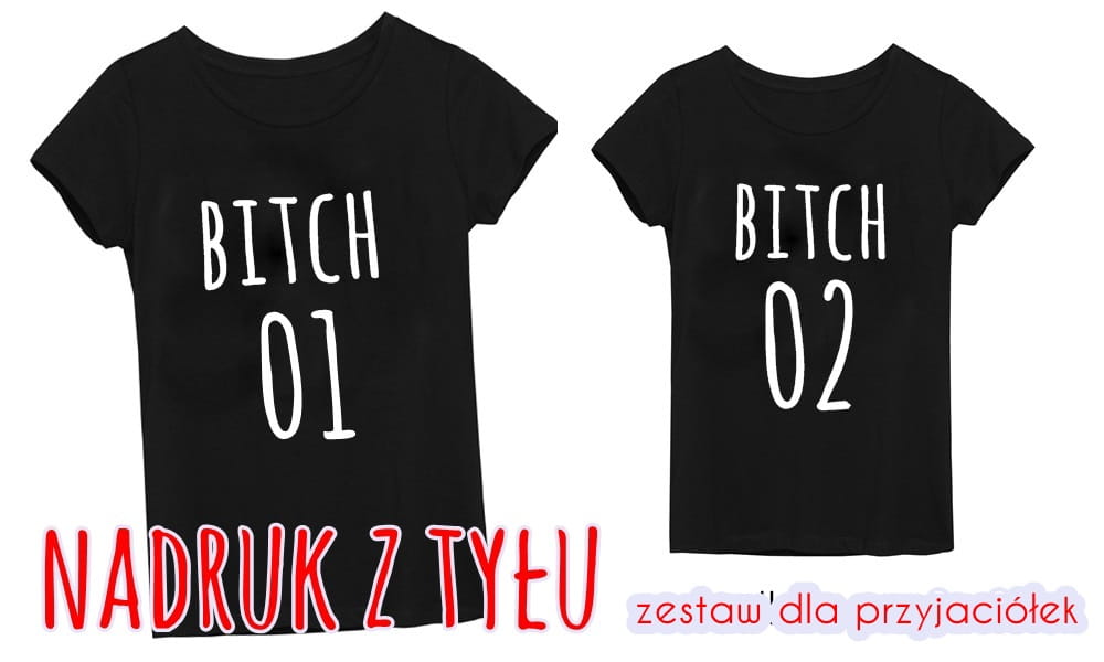 Zestaw dla best friends , koszulki dla przyjaciółek